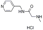 2-(Methylamino)-N-(4-pyridinylmethyl)acetamidehydrochloride 结构式