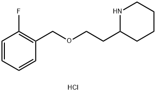 2-{2-[(2-Fluorobenzyl)oxy]ethyl}piperidinehydrochloride