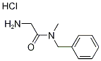 2-Amino-N-benzyl-N-methylacetamide hydrochloride 结构式