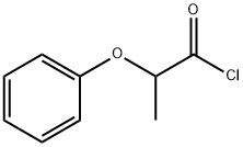 2-苯氧基丙酰氯 结构式