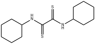 N,N′-二环己基二硫代草酰胺 结构式