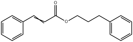 肉桂酸3-苯基丙酯 结构式