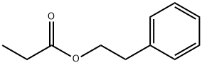 丙酸-2-苯乙酯 结构式