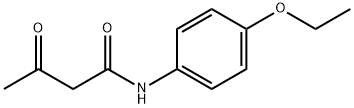 对乙氧基-N-乙酰乙酰苯胺 结构式