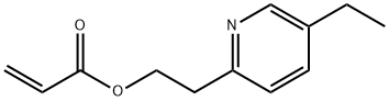 2-(5-Ethyl-2-pyridinyl)ethyl=acrylate 结构式
