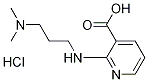 2-{[3-(Dimethylamino)propyl]amino}nicotinic acidhydrochloride 结构式