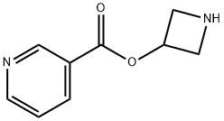 3-Azetidinyl nicotinate 结构式