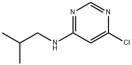 6-氯-N-异丁基嘧啶-4-胺 结构式