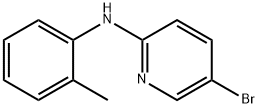 N-(5-Bromo-2-pyridinyl)-N-(2-methylphenyl)amine 结构式