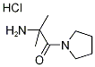 (1,1-二甲基-2-氧代-2-吡咯烷-1-基乙基)胺盐酸盐 结构式