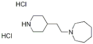 1-[2-(4-Piperidinyl)ethyl]azepane dihydrochloride 结构式