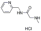 2-(Methylamino)-N-(2-pyridinylmethyl)acetamidehydrochloride 结构式