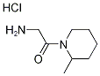 2-Amino-1-(2-methyl-1-piperidinyl)-1-ethanonehydrochloride 结构式