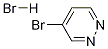 4-溴哒嗪氢溴酸盐 结构式