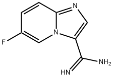 6-氟-咪唑并[1,2-A]吡啶-3-甲脒 结构式