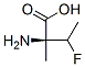 Isovaline, 3-fluoro- (9CI) 结构式