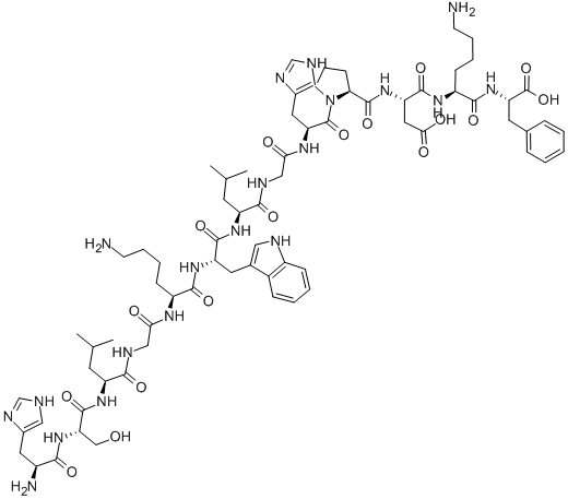 髓鞘蛋白脂质蛋白（139-151） 结构式