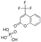 4-trifluoromethylcoumarin phosphate 结构式