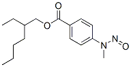 2-ethylhexyl 4-(N-methyl-N-nitrosamino) benzoate 结构式