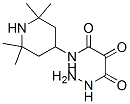 oxo-((2,2,6,6-tetramethylpiperidin-4-yl)amino)carbonylacetohydrazide 结构式