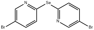 BIS(5-BROMO-2-PYRIDYL) SELENIDE 结构式