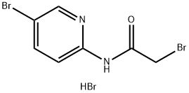 N-(5-bromopyridin-2-yl)-2-bromoacetamide hydrobromide 结构式