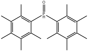 Phosphine oxide, bis(pentamethylphenyl)- 结构式