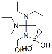 [bis(diethylamino)phosphoryl-ethyl-amino]methanol 结构式