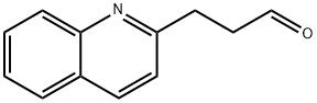 3-(quinolin-2-yl)propanal 结构式