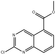 2-氯喹唑啉-5-羧酸甲酯 结构式