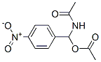 N-[(Acetyloxy)(4-nitrophenyl)methyl]acetamide 结构式