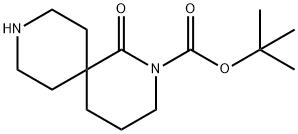 tert-butyl 5-oxo-4,9-diazaspiro[5.5]undecan-4-carboxylate 结构式