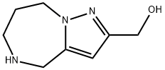 5,6,7,8-Tetrahydro-4H-pyrazolo[1,5-a][1,4]-diazepin-2-ylmethanol 结构式