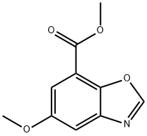 Methyl 5-methoxy-1,3-benzoxazole-7-carboxylate 结构式