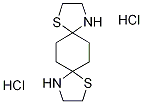 1,9-Dithia-4,12- diazadispiro[4.2.4 {8}.2 {5}]-tetradecane dihydrochloride 结构式