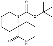 7-BOC-2,7-二氮杂螺[5.5]十一烷-1-酮 结构式