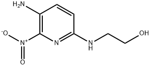 Ethanol, 2-[(5-amino-6-nitro-2-pyridinyl)amino]- (9CI) 结构式