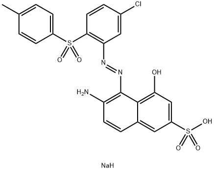 弱酸性枣红 P-L 结构式