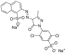 弱酸性嫩黄 E-GNL 结构式