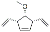 Cyclopentene, 3,5-diethenyl-4-methoxy-, (3alpha,4alpha,5alpha)- (9CI) 结构式