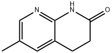 6-甲基-3,4-二氢-1H-[1,8]萘啶-2-酮 结构式