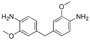 Methane, bis(4-amino-3-methoxyphenyl)- 结构式