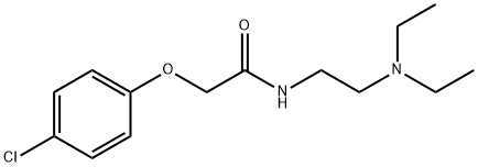 氯非沙胺 结构式