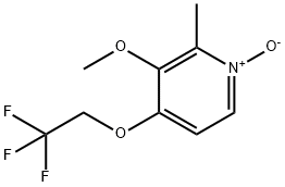 2-甲基-3-甲氧基-4-(2,2,2-三氟乙氧基)吡啶氮氧化物 结构式