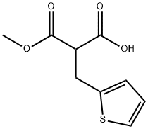 噻吩甲基丙二酸酐乙酯 结构式