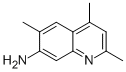 7-amino-2,4,6-trimethylquinoline 结构式