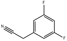 3,5-二氟苯乙腈 结构式