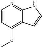 4-甲氧基-7-氮杂吲哚 结构式