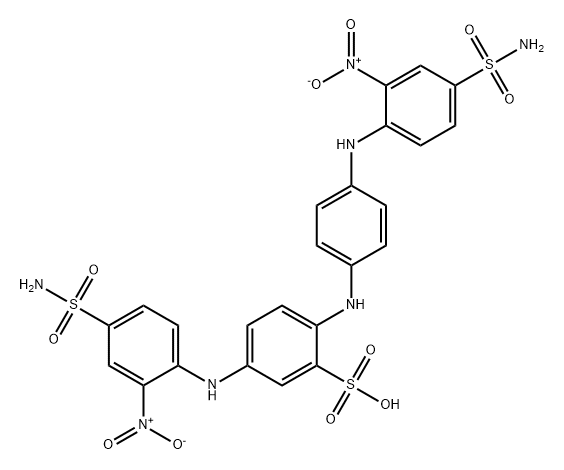 弱酸性黄棕 3GL 结构式