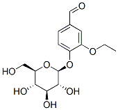 乙基香兰素-D-葡萄糖 结构式